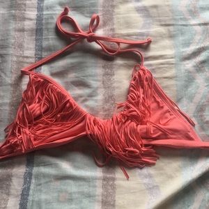 Lspace fringe coral  bikini